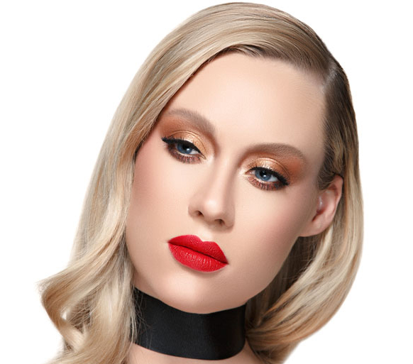 Editorial beauty makeup